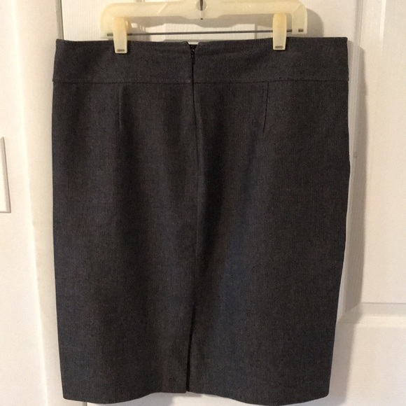 Banana Republic Skirt dark grey with pockets - Picture 2 of 5